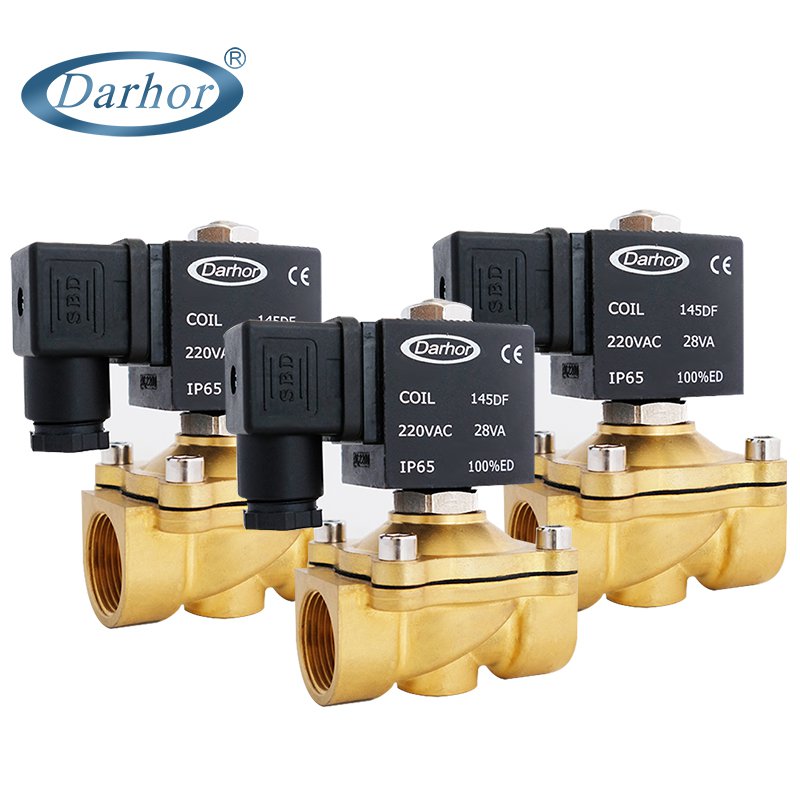 DW31 2 way direct acting brass solenoid valve