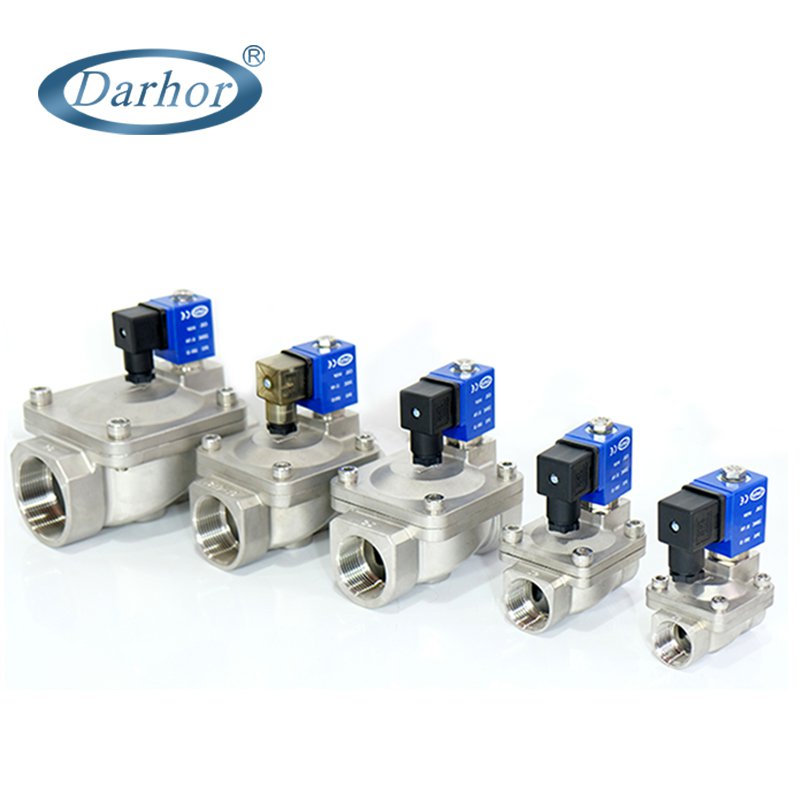 DHD31 2 way pilot operated SS solenoid valve