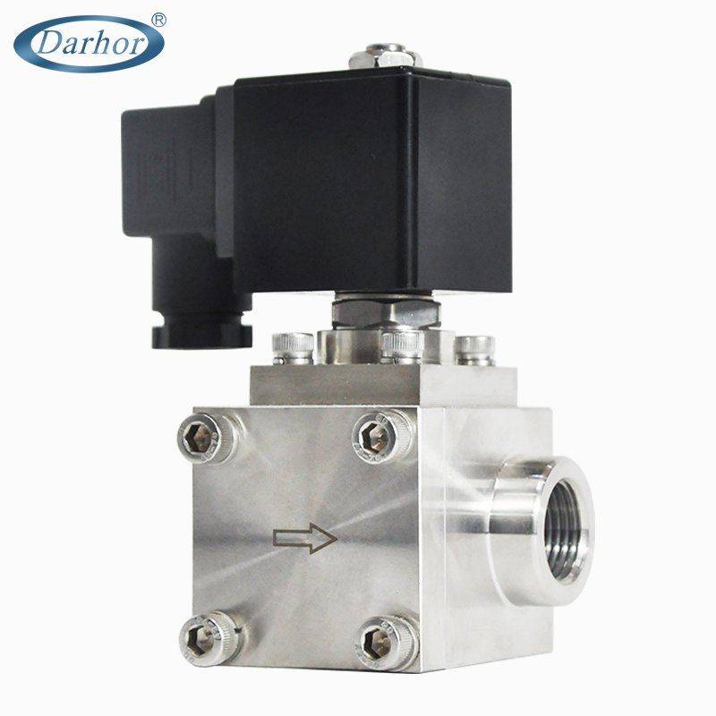 DHSE 2 way high pressure SS solenoid valve