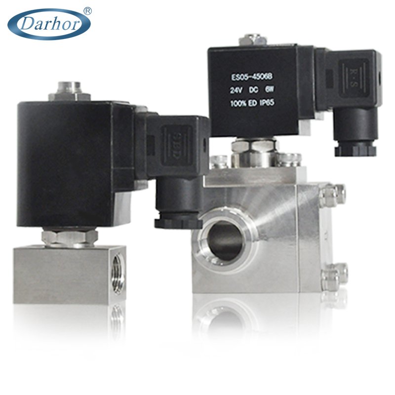 DHSE 2 way high pressure SS solenoid valve