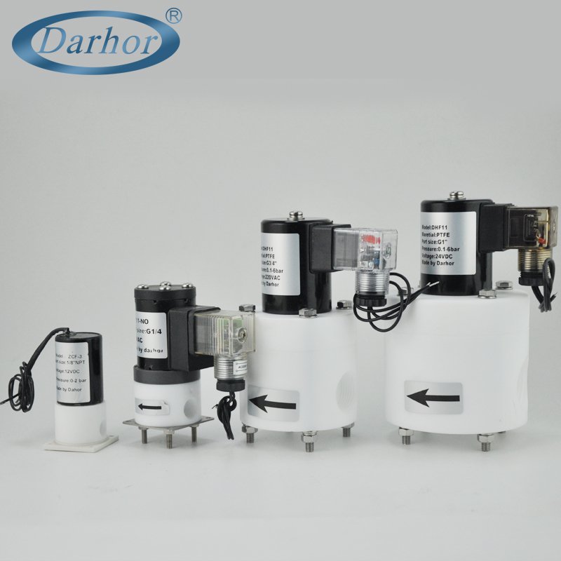 DHF11 2 way anti-corrosive PTFE solenoid valve