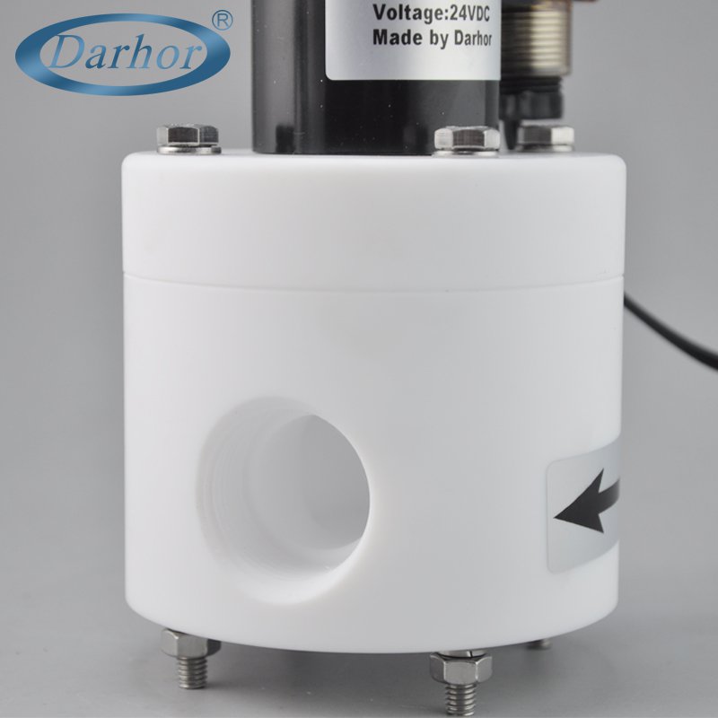 DHF11 2 way anti-corrosive PTFE solenoid valve