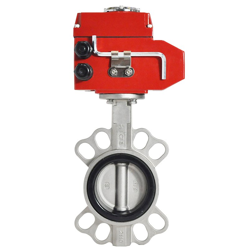 Electric Wafer Type Stainless Steel Buttrfly Valve