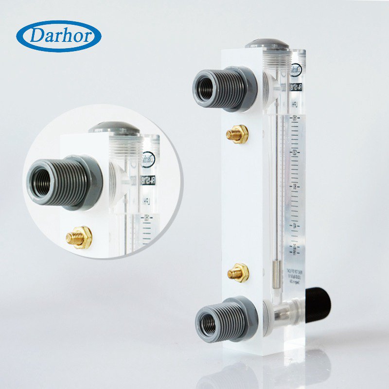 DFA / DFA-T acrylic panel mount flow meter