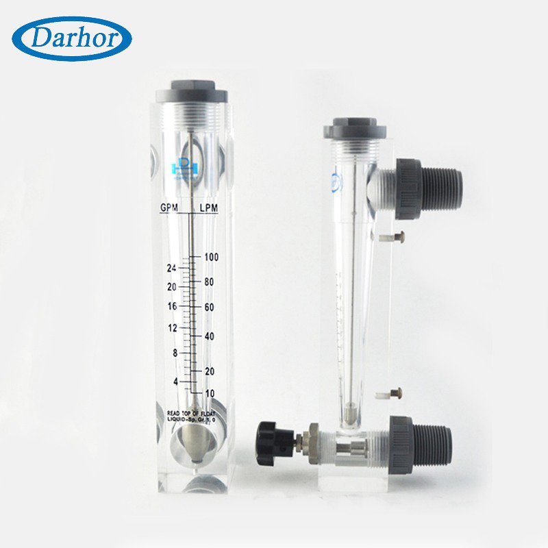 DFC / DFC-T acrylic panel mount flow meter