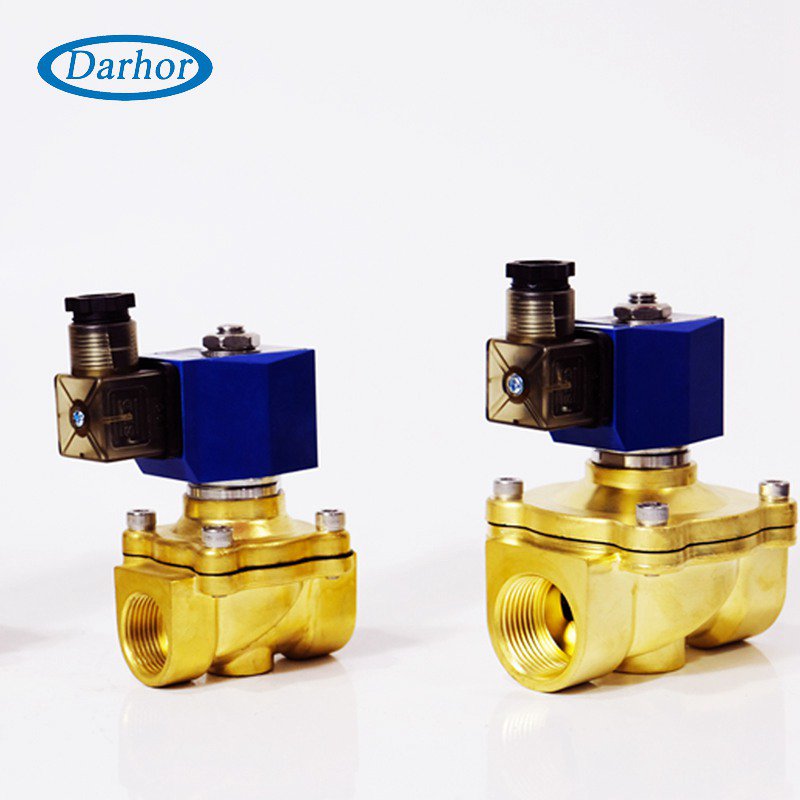 DW21 2 way direct acting brass solenoid valve