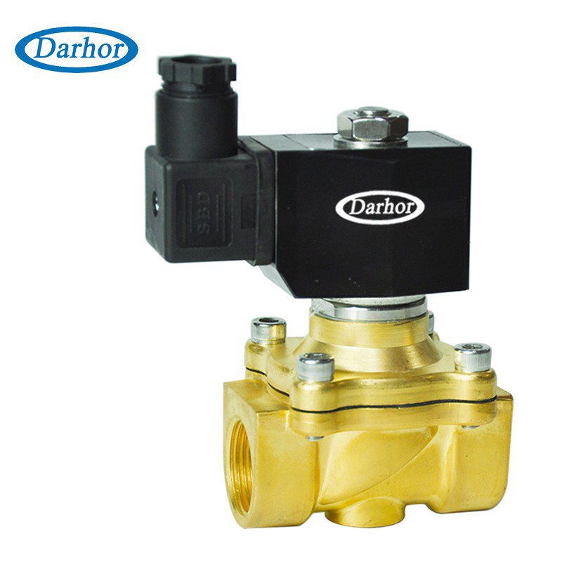 DW21 2 way direct acting brass solenoid valve