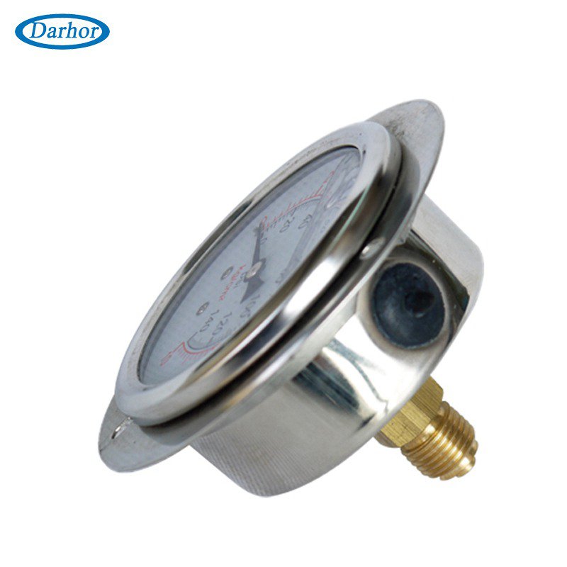 SB series semi-steel pressure gauge