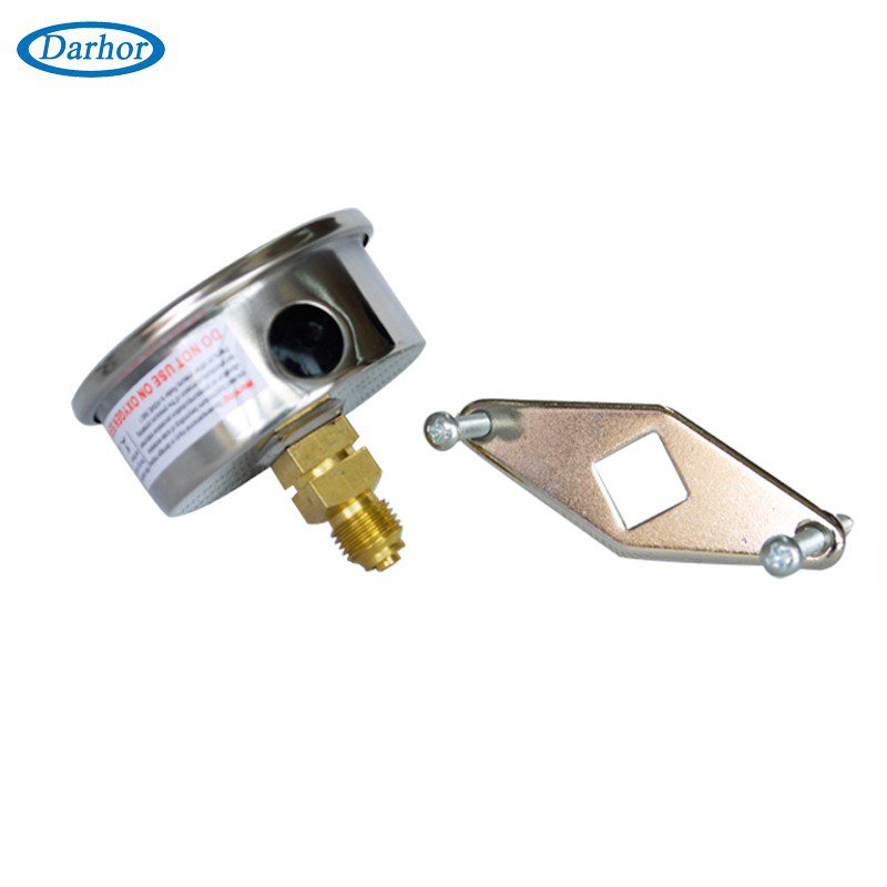 SB series semi-steel pressure gauge