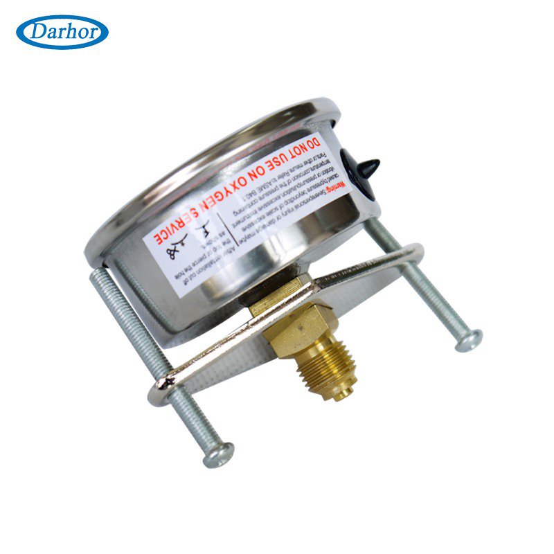 SB series semi-steel pressure gauge